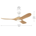 KICHLER, MYLO FAN, OUTDOOR CEILING FAN