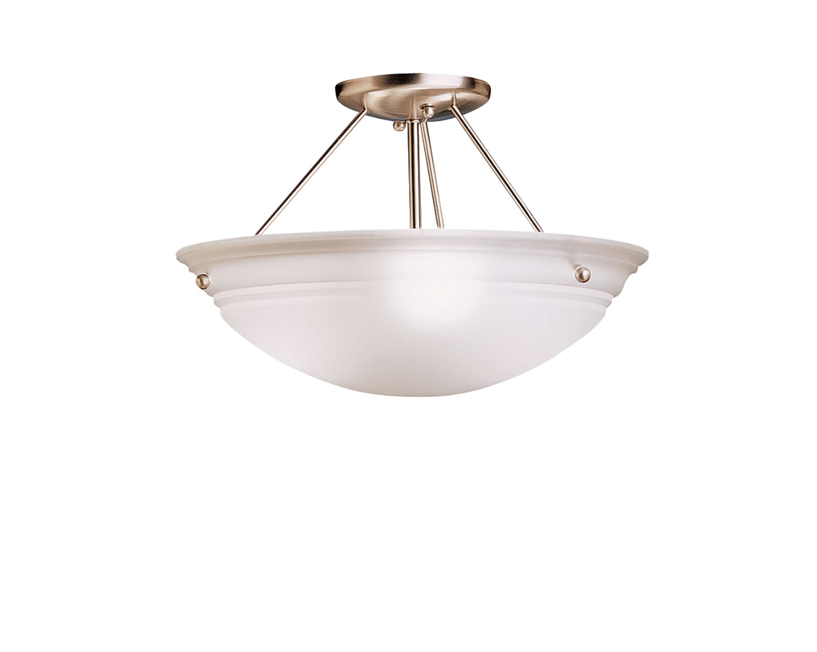 KICHLER, COVE MOLDING TOP GLASS CEILING LIGHTS, SEMI FLUSH MOUNT LIGHT