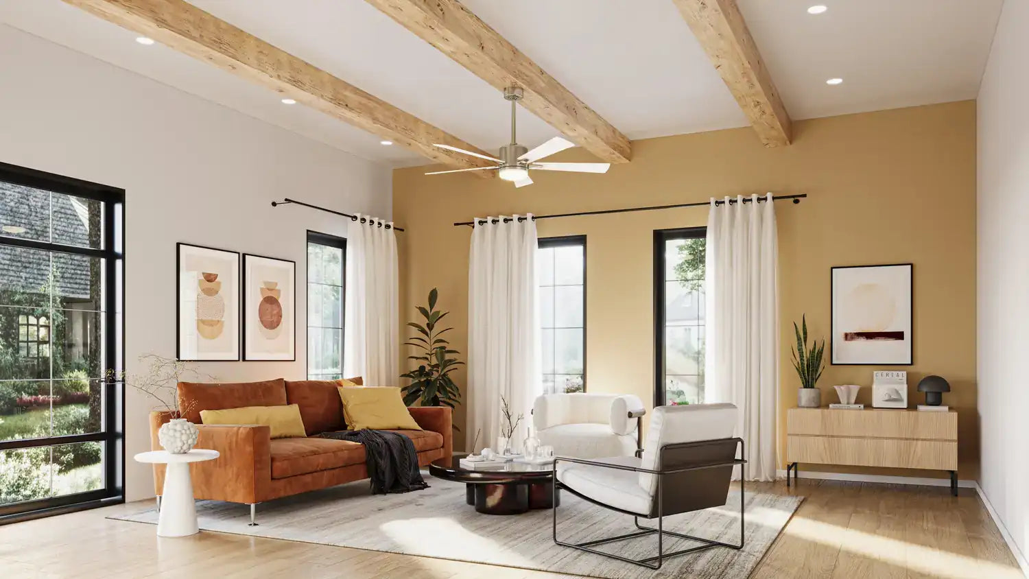 KICHLER, LUCIAN ELITE FAN, INDOOR CEILING FANS