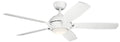 KICHLER, GENO FAN, INDOOR CEILING FANS