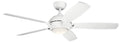 KICHLER, GENO FAN, INDOOR CEILING FANS