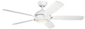 KICHLER, GENO FAN, INDOOR CEILING FANS