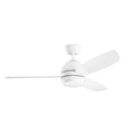 KICHLER, VASSAR FAN, INDOOR CEILING FANS