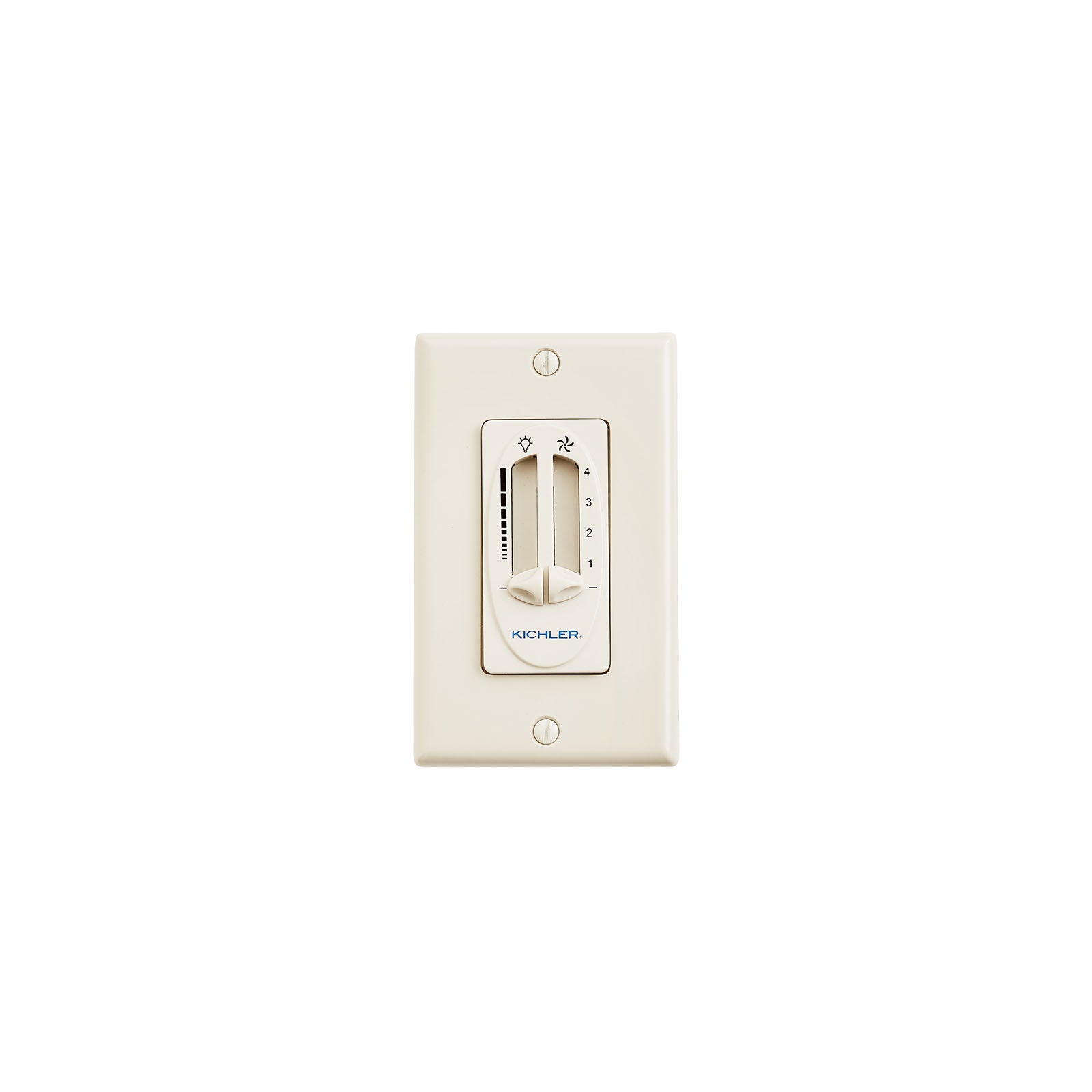 KICHLER DUAL SLIDE CONTROL FAN AND LIGHT