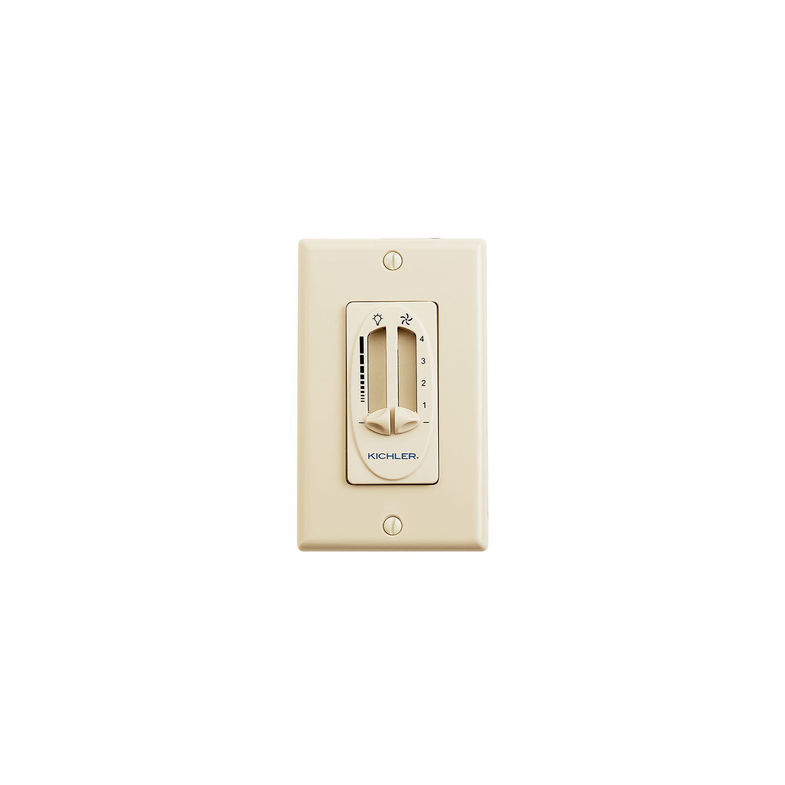 KICHLER DUAL SLIDE CONTROL FAN AND LIGHT