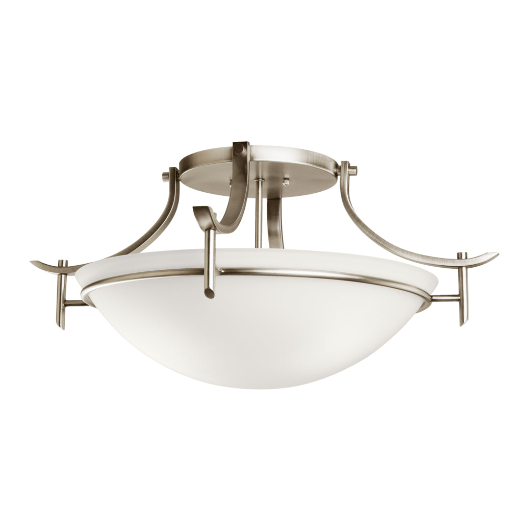 KICHLER, OLYMPIA CEILING LIGHTS, SEMI FLUSH MOUNT LIGHT