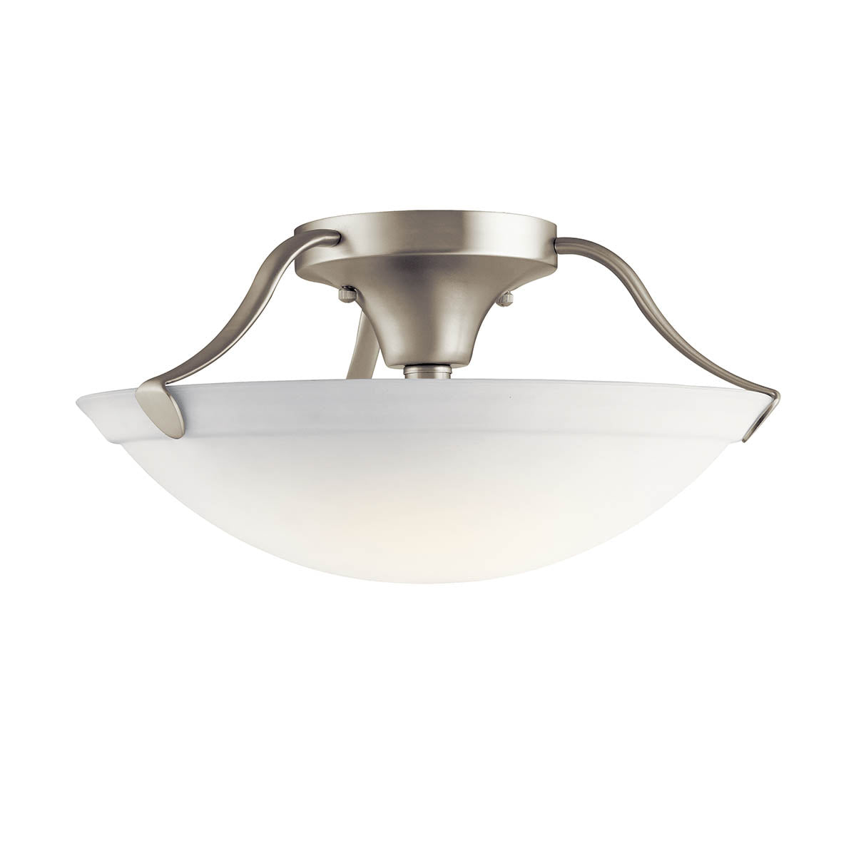 KICHLER, 3 LIGHT SEMI FLUSH, SEMI FLUSH MOUNT LIGHT