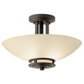 KICHLER, HENDRIK CEILING LIGHTS, SEMI FLUSH MOUNT LIGHT