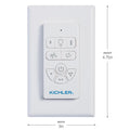 KICHLER AC STANDARD FULL FUNCTION HANDHELD REMOTE CONTROL - Fan Parts & Accessories
