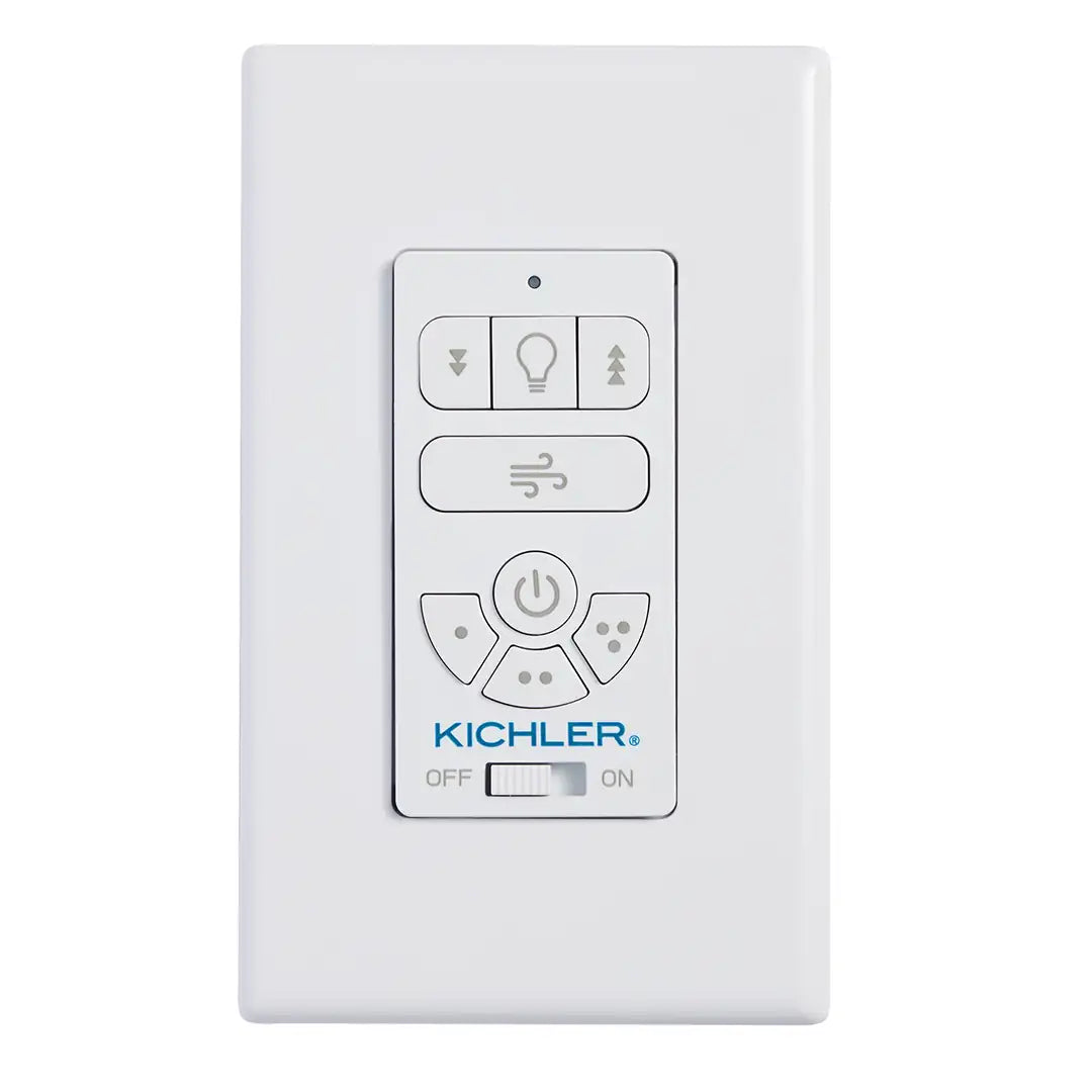 KICHLER AC STANDARD LIMITED FUNCTION WALL REMOTE CONTROL - Fan Parts & Accessories