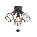 KICHLER LED INDUSTRIAL 3 LIGHT FIXTURE