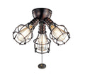 KICHLER LED INDUSTRIAL 3 LIGHT FIXTURE