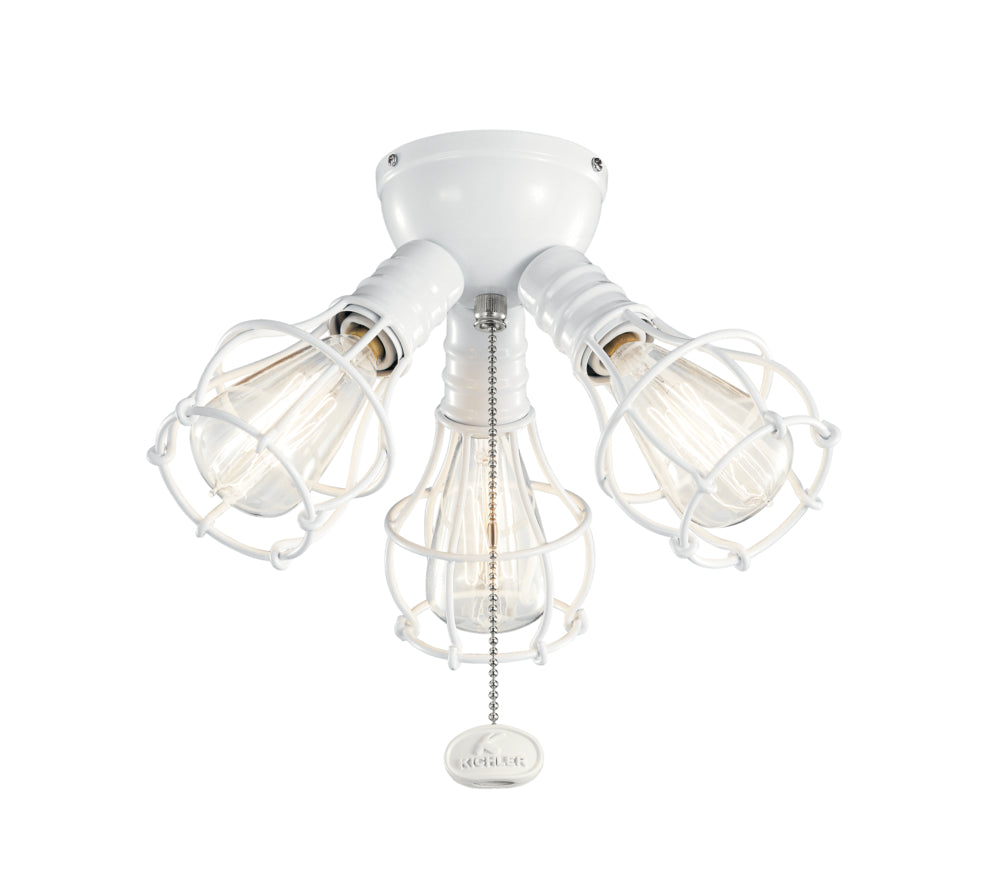 KICHLER LED INDUSTRIAL 3 LIGHT FIXTURE