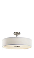 KICHLER, 3 LIGHT CONVERTIBLE PENDANT, PENDANT LIGHT