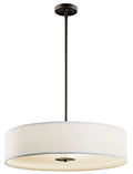 KICHLER, 3 LIGHT CONVERTIBLE PENDANT, PENDANT LIGHT