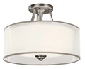 KICHLER, LACEY CEILING LIGHTS, SEMI FLUSH MOUNT LIGHT