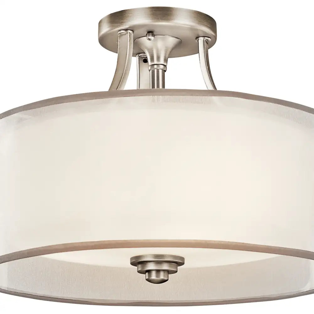 KICHLER, LACEY CEILING LIGHTS, SEMI FLUSH MOUNT LIGHT