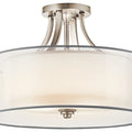 KICHLER, LACEY CEILING LIGHTS, SEMI FLUSH MOUNT LIGHT