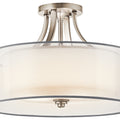 KICHLER, LACEY CEILING LIGHTS, SEMI FLUSH MOUNT LIGHT