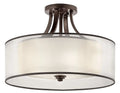 KICHLER, LACEY CEILING LIGHTS, SEMI FLUSH MOUNT LIGHT