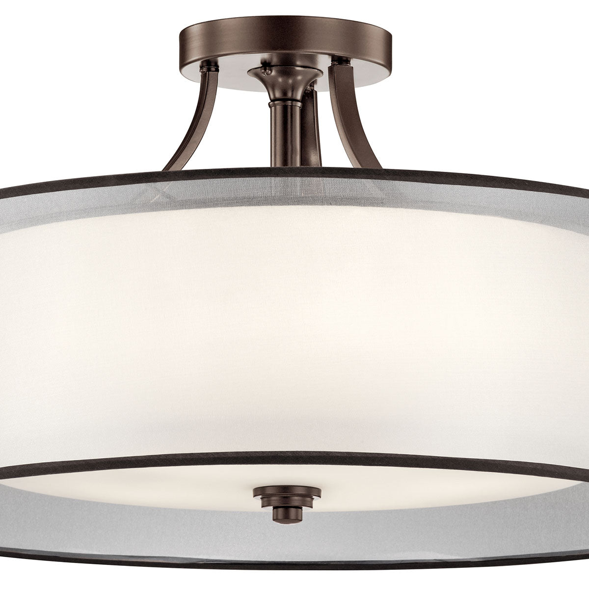 KICHLER, LACEY CEILING LIGHTS, SEMI FLUSH MOUNT LIGHT