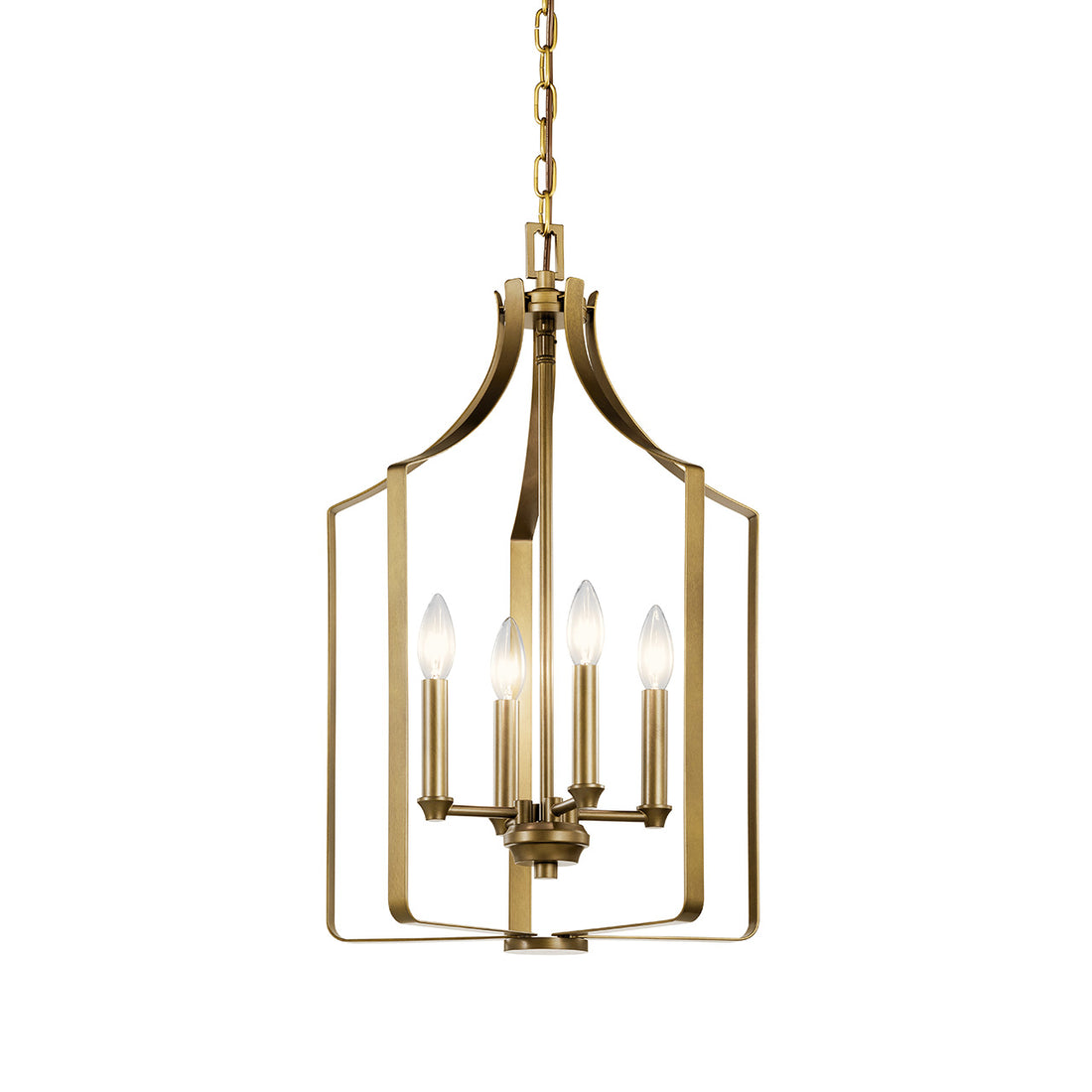 KICHLER, MORRIGAN CHANDELIER, LINEAR LIGHT