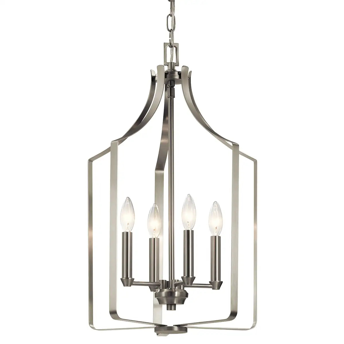 KICHLER, MORRIGAN CHANDELIER, LINEAR LIGHT