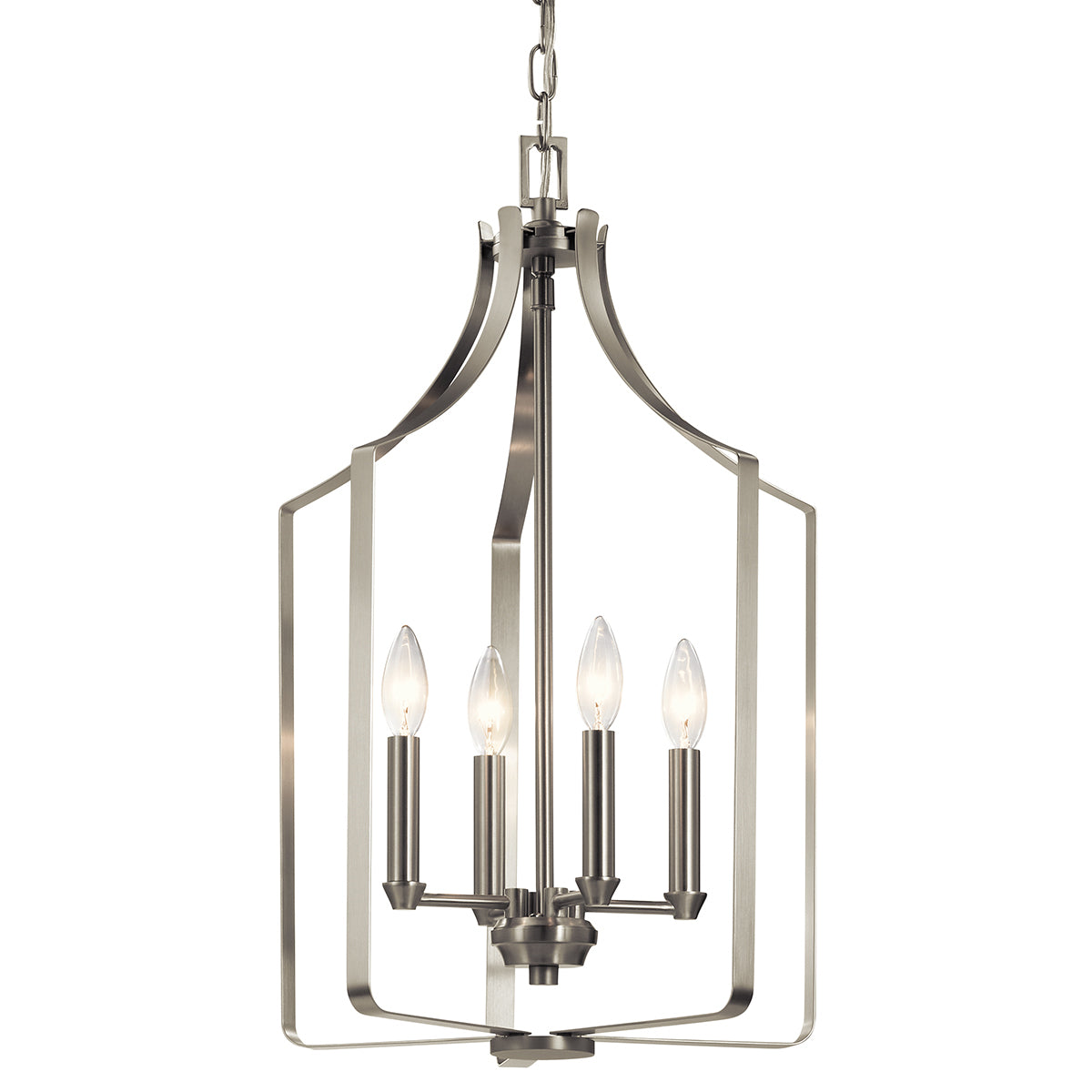 KICHLER, MORRIGAN CHANDELIER, LINEAR LIGHT