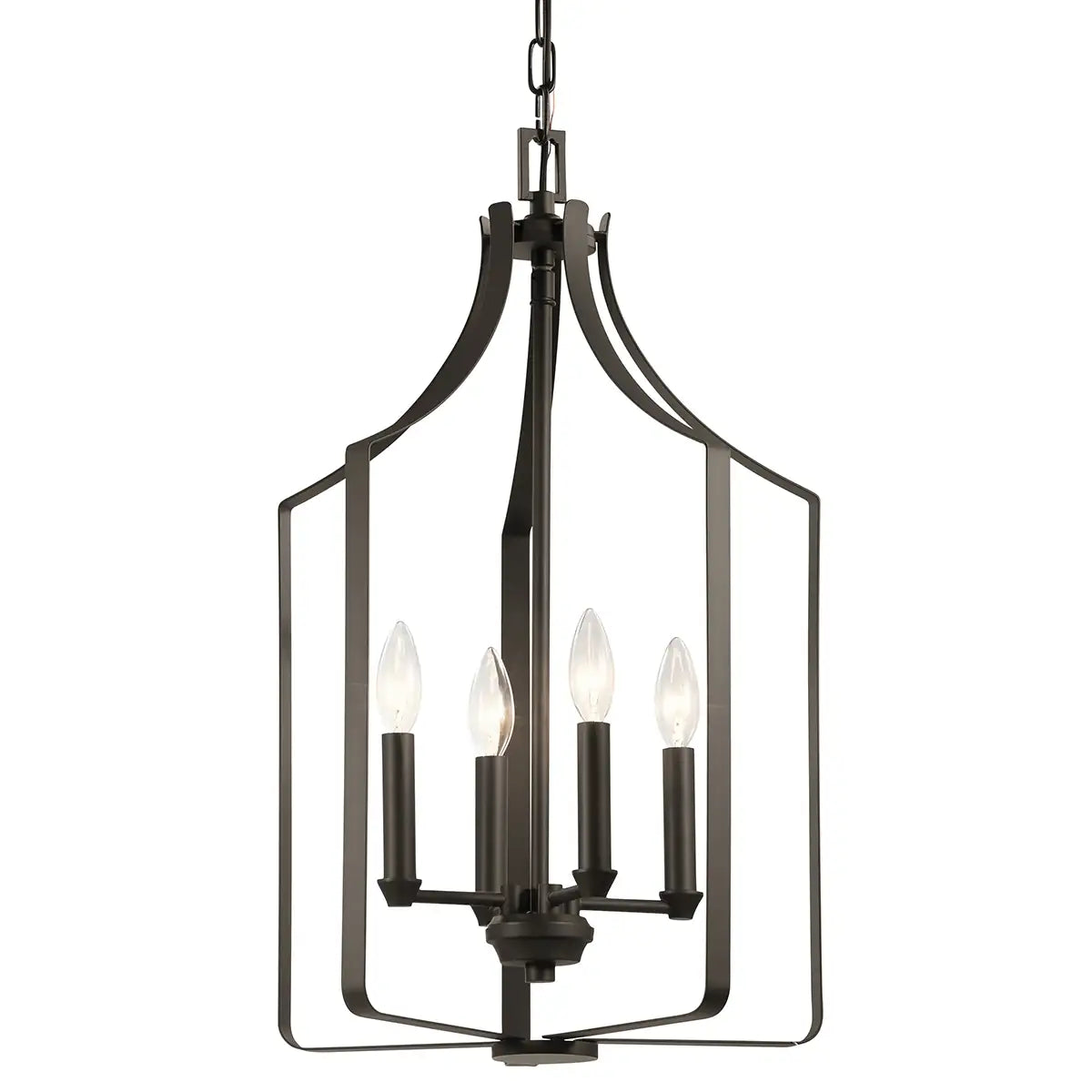 KICHLER, MORRIGAN CHANDELIER, LINEAR LIGHT