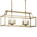 KICHLER, MORRIGAN CHANDELIER, LINEAR LIGHT