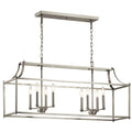 KICHLER, MORRIGAN CHANDELIER, LINEAR LIGHT