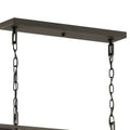 KICHLER, MORRIGAN CHANDELIER, LINEAR LIGHT
