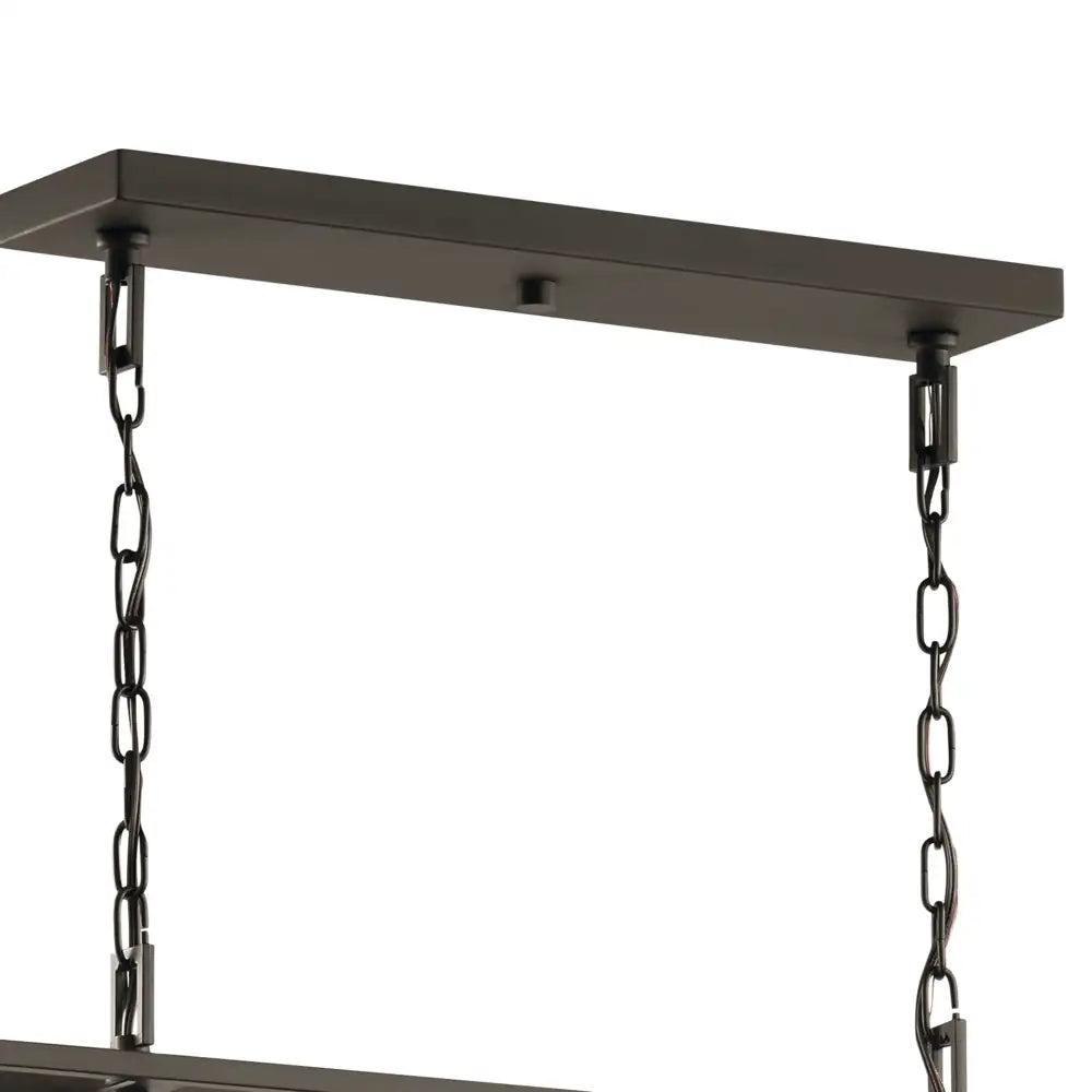 KICHLER, MORRIGAN CHANDELIER, LINEAR LIGHT