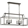 KICHLER, MORRIGAN CHANDELIER, LINEAR LIGHT
