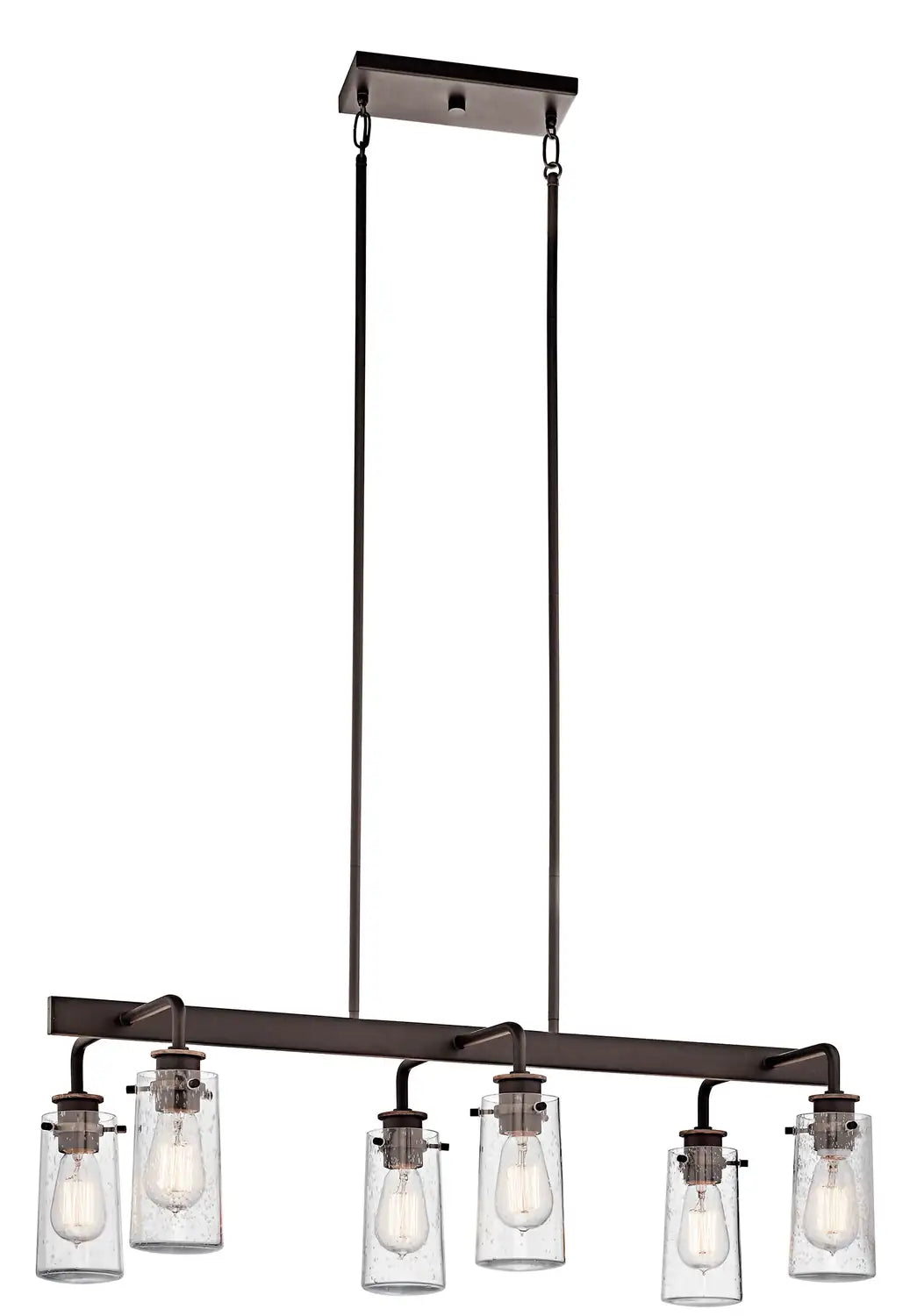 KICHLER, BRAELYN CHANDELIER, LINEAR LIGHT