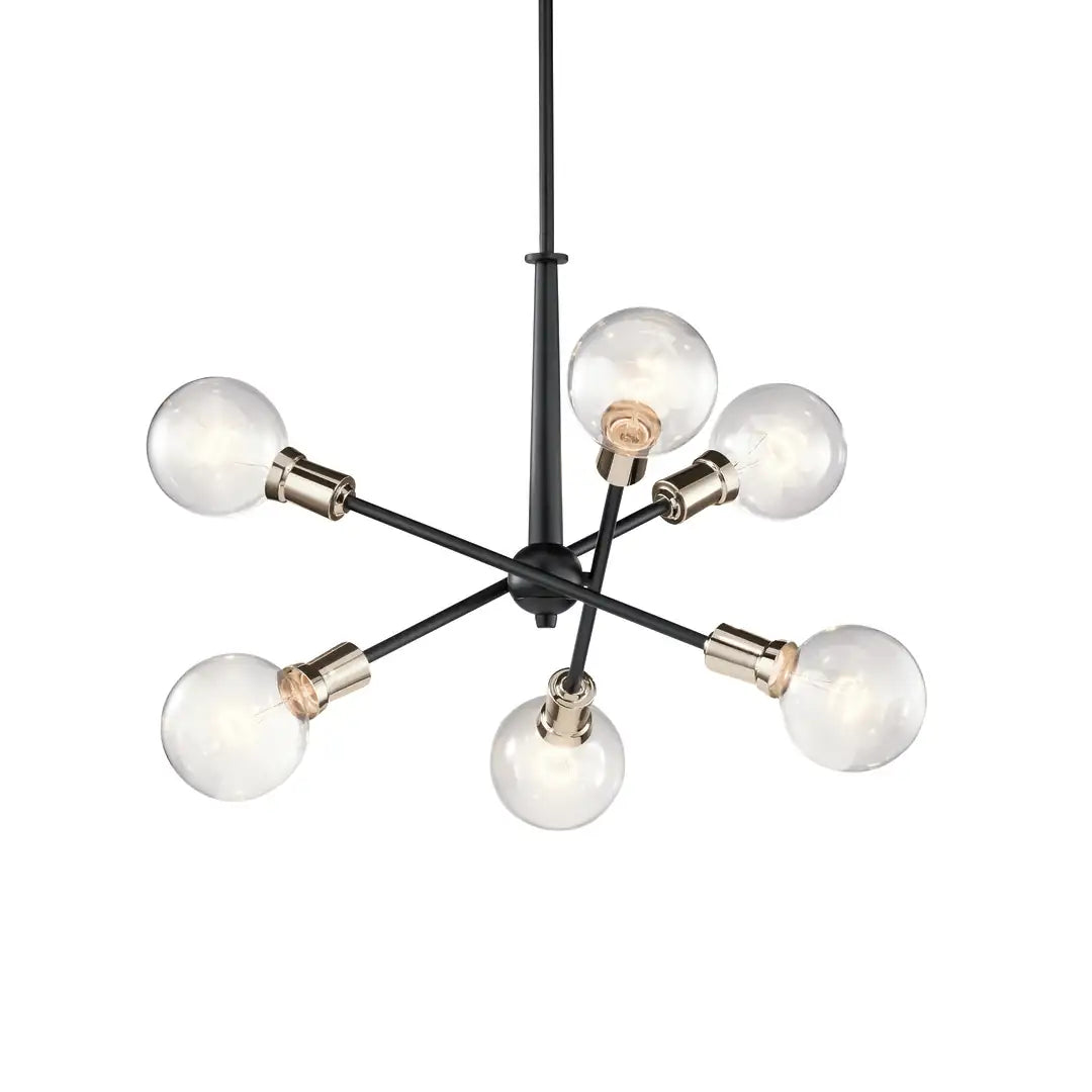 KICHLER, ARMSTRONG CHANDELIER, CHANDELIER LIGHT