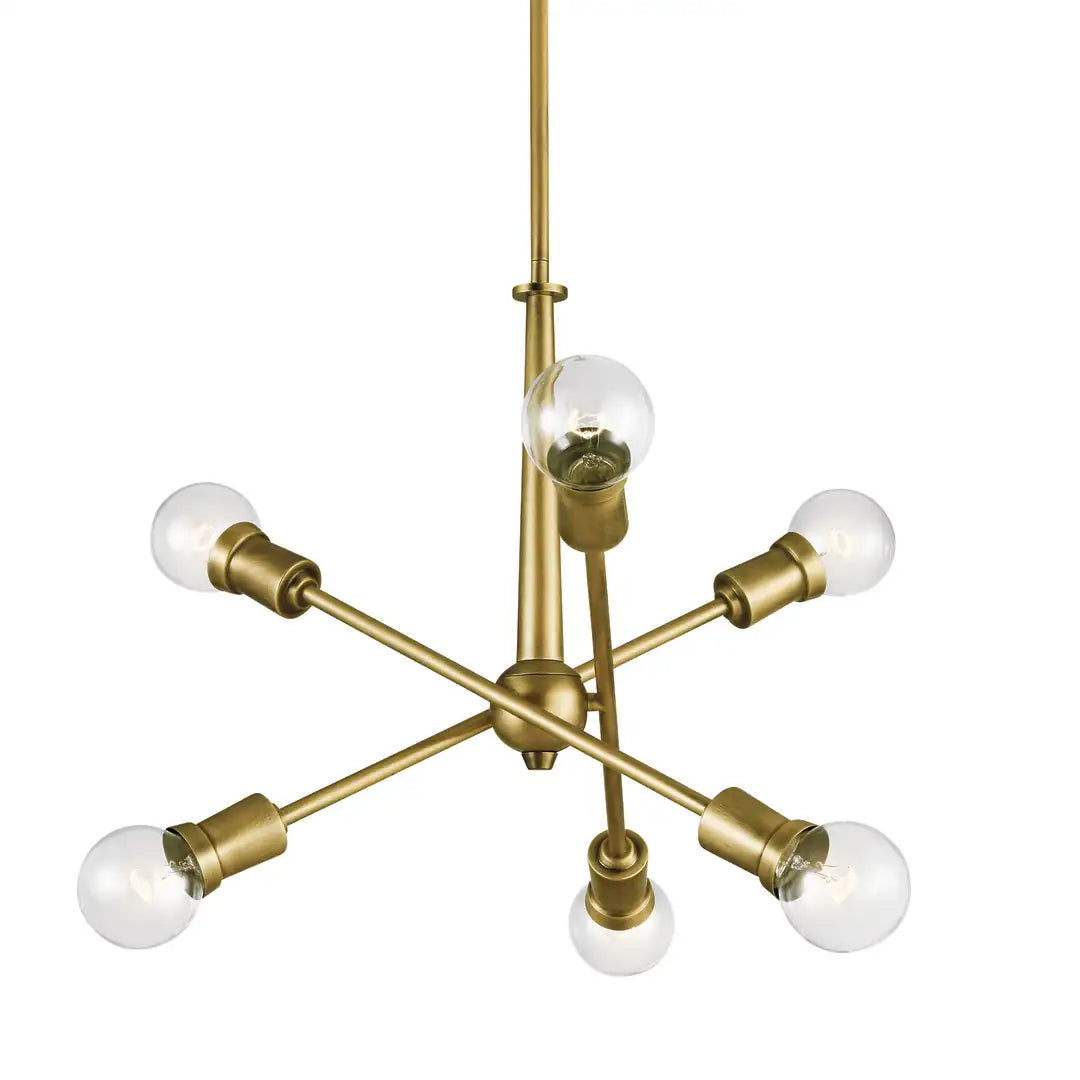 KICHLER, ARMSTRONG CHANDELIER, CHANDELIER LIGHT