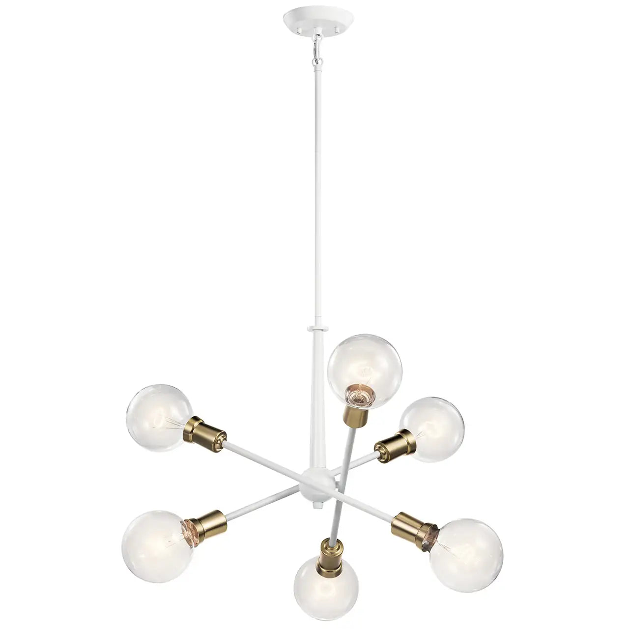 KICHLER, ARMSTRONG CHANDELIER, CHANDELIER LIGHT