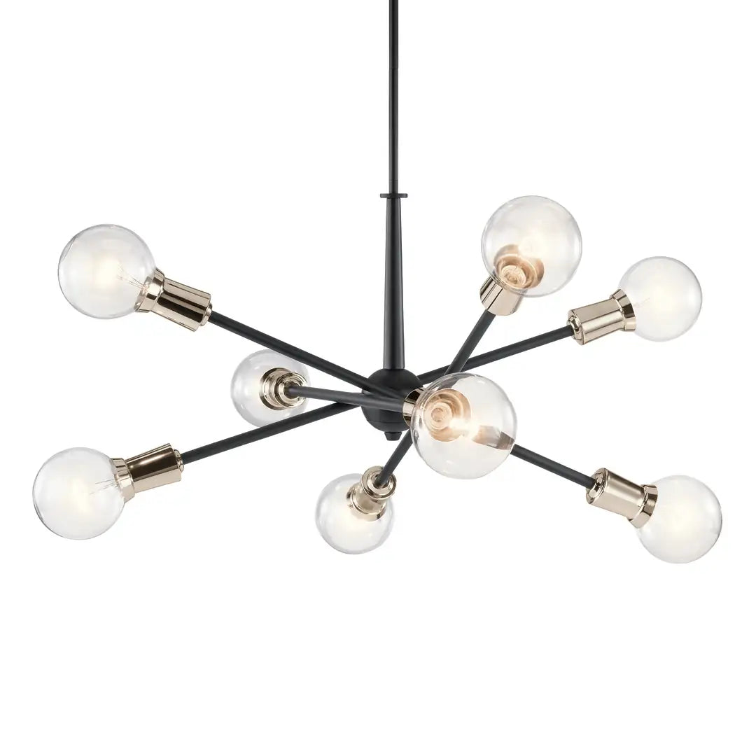 KICHLER, ARMSTRONG CHANDELIER, CHANDELIER LIGHT