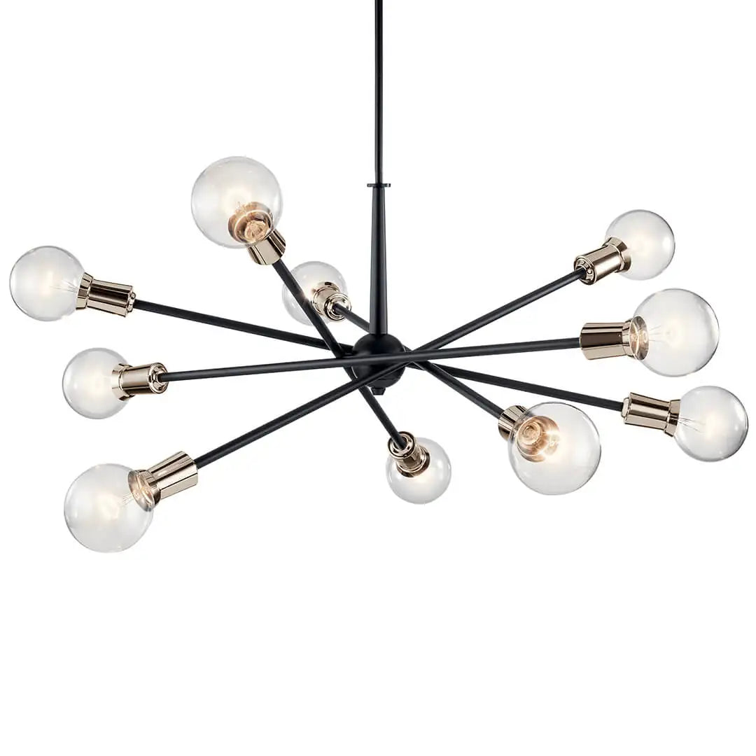 KICHLER, ARMSTRONG CHANDELIER, CHANDELIER LIGHT