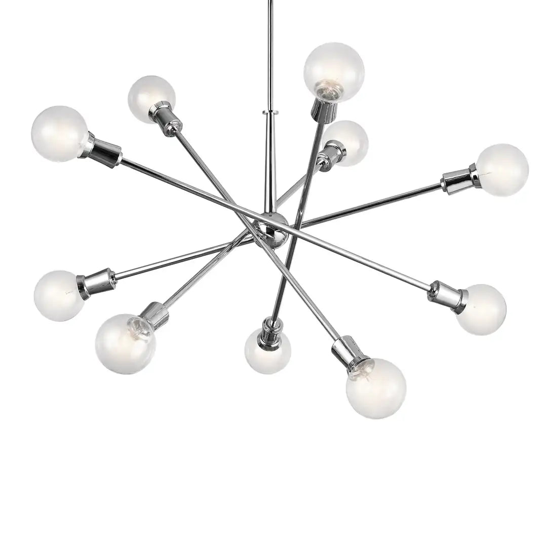 KICHLER, ARMSTRONG CHANDELIER, CHANDELIER LIGHT