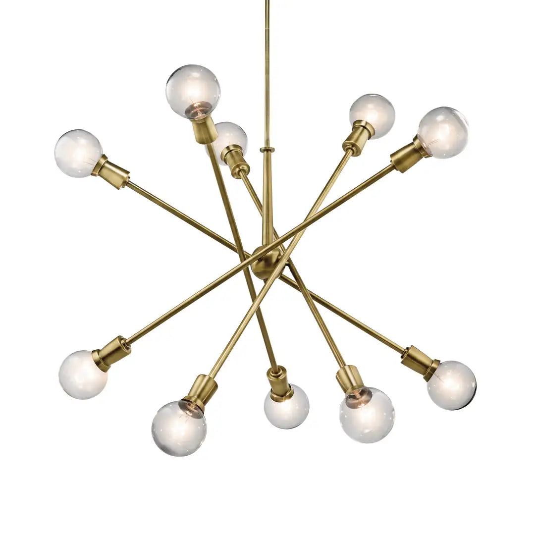 KICHLER, ARMSTRONG CHANDELIER, CHANDELIER LIGHT