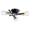 KICHLER, ARMSTRONG CEILING LIGHTS, FLUSH MOUNT CEILING LIGHTS