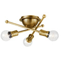 KICHLER, ARMSTRONG CEILING LIGHTS, FLUSH MOUNT CEILING LIGHTS