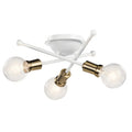 KICHLER, ARMSTRONG CEILING LIGHTS, FLUSH MOUNT CEILING LIGHTS