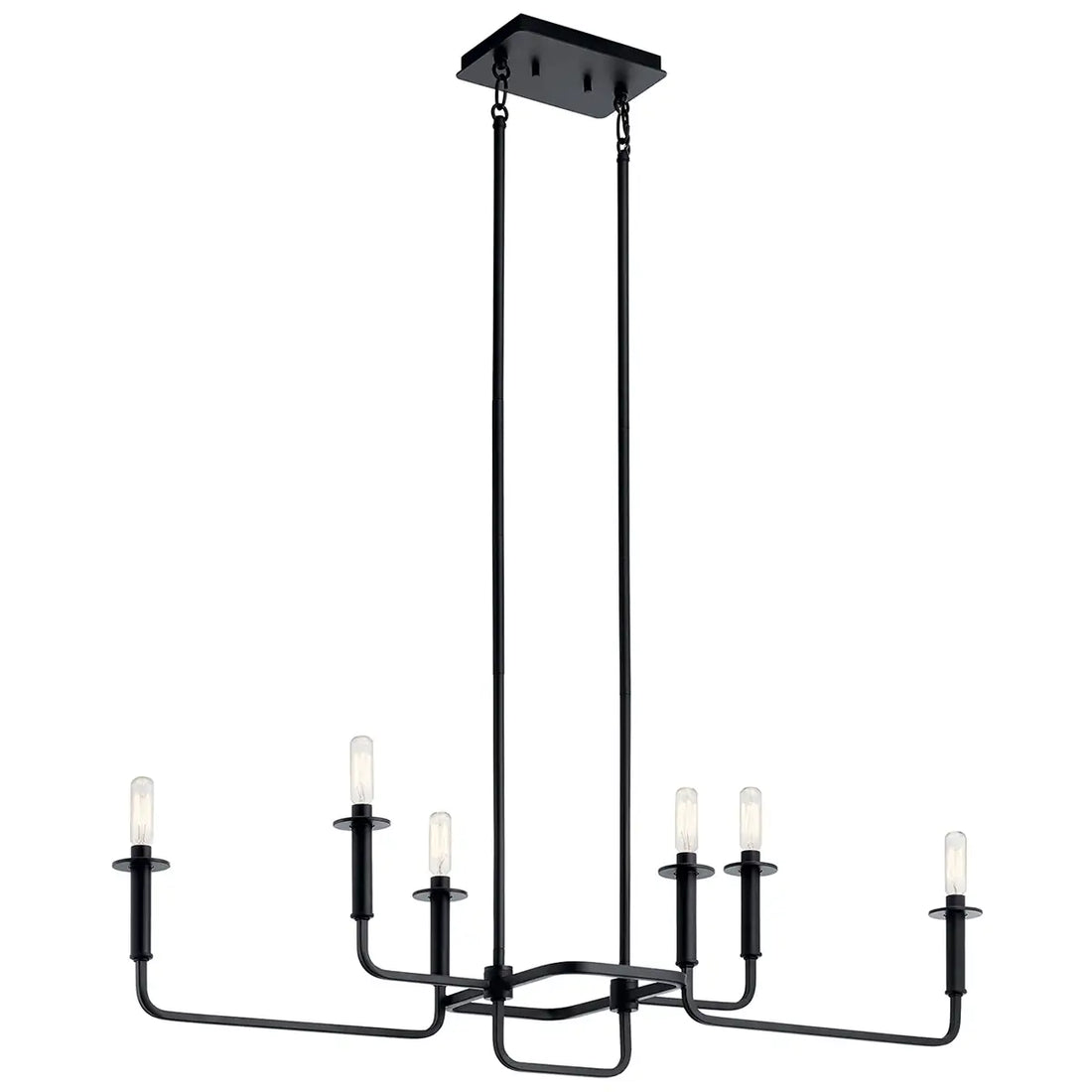 KICHLER, ALDEN CHANDELIER, LINEAR LIGHT