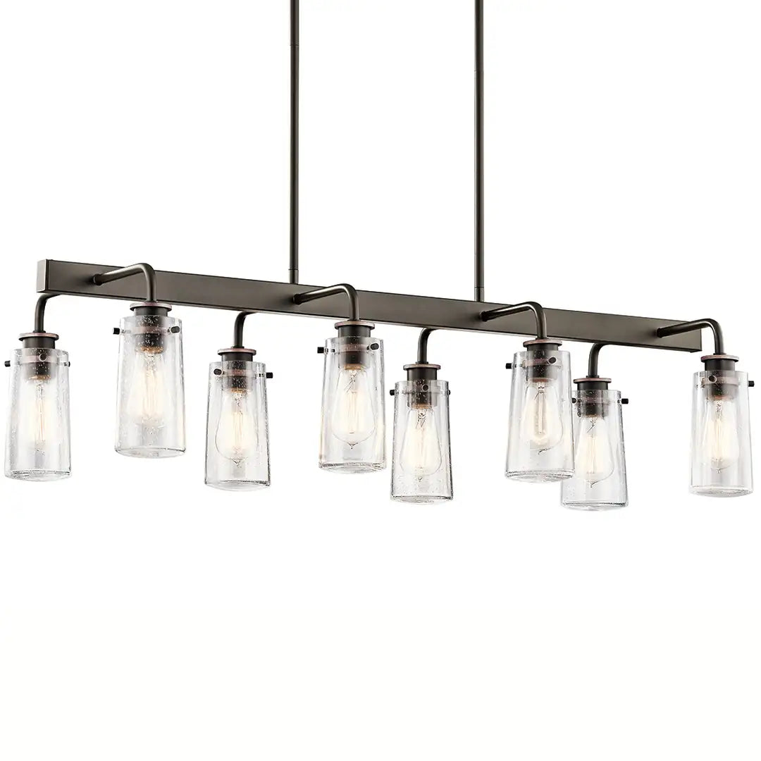KICHLER, BRAELYN CHANDELIER, LINEAR LIGHT