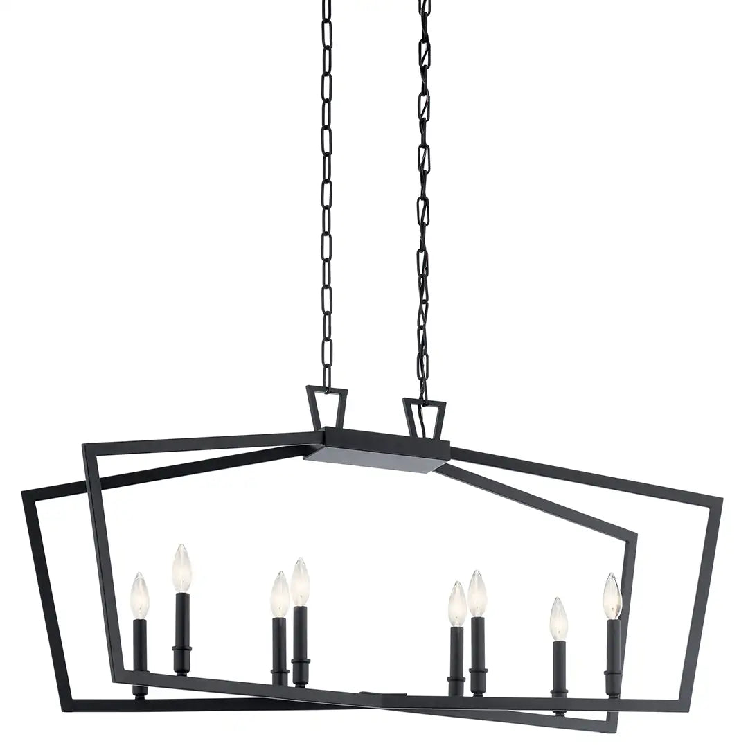 KICHLER, ABBOTSWELL CHANDELIER, LINEAR LIGHT