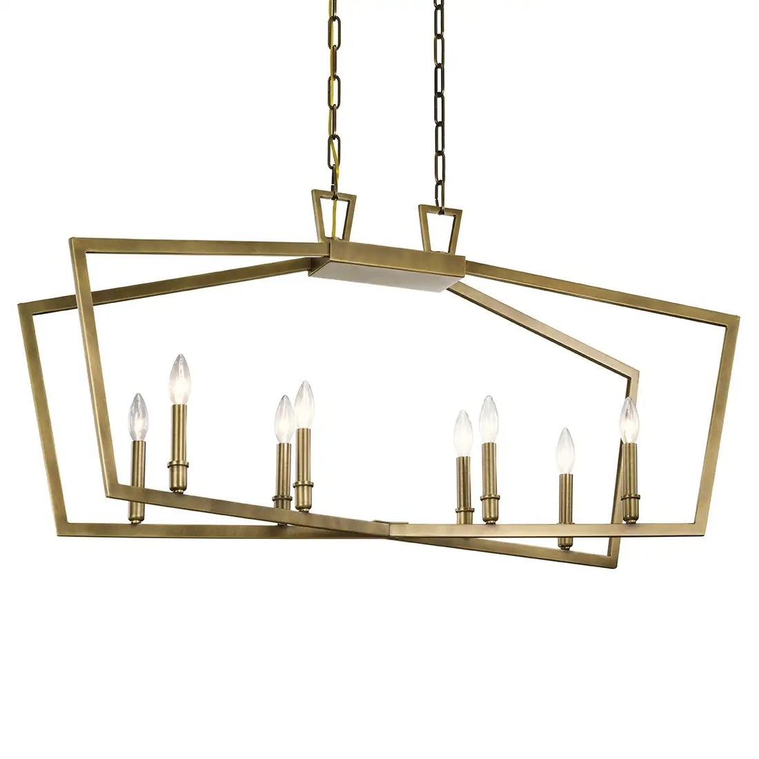 KICHLER, ABBOTSWELL CHANDELIER, LINEAR LIGHT