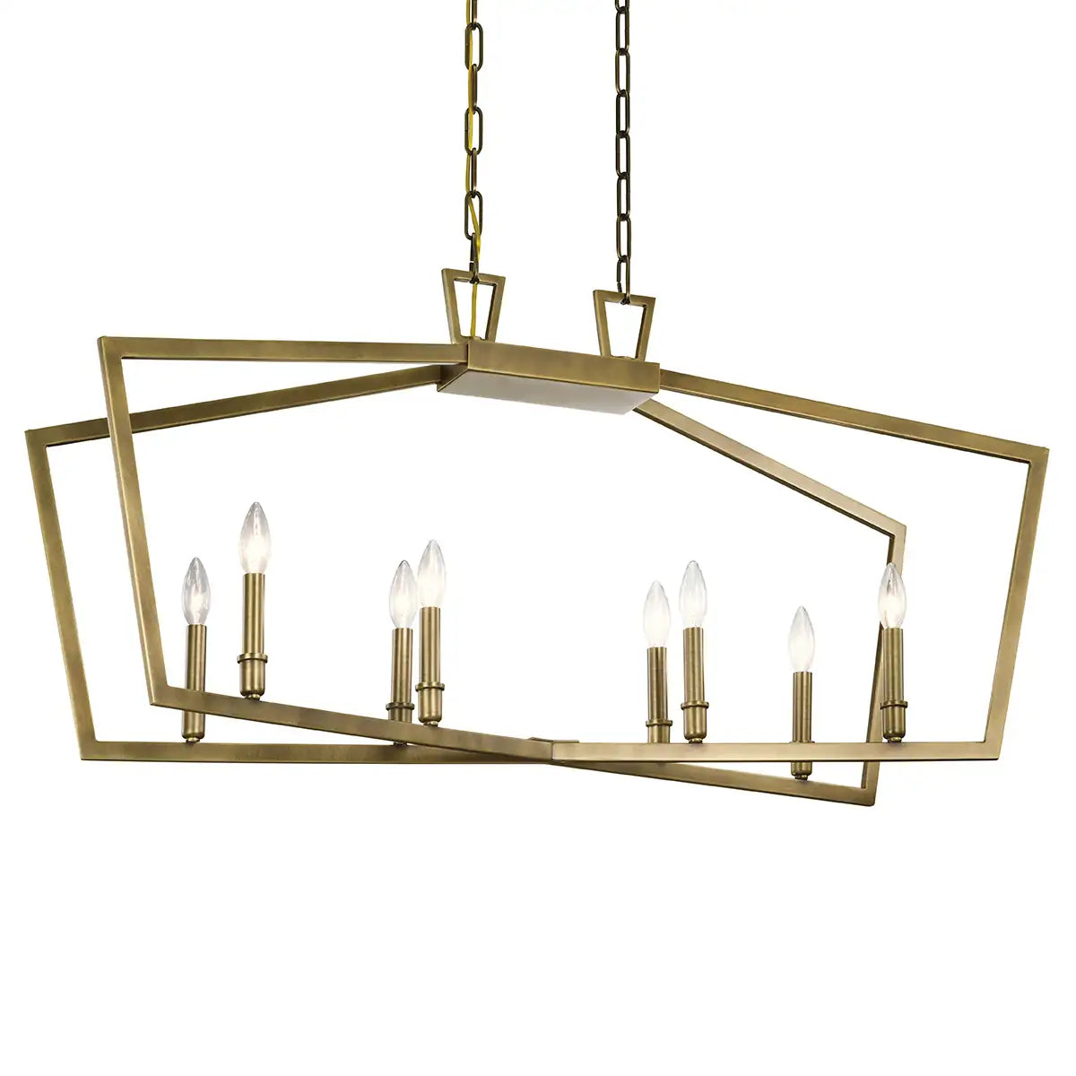 KICHLER, ABBOTSWELL CHANDELIER, LINEAR LIGHT